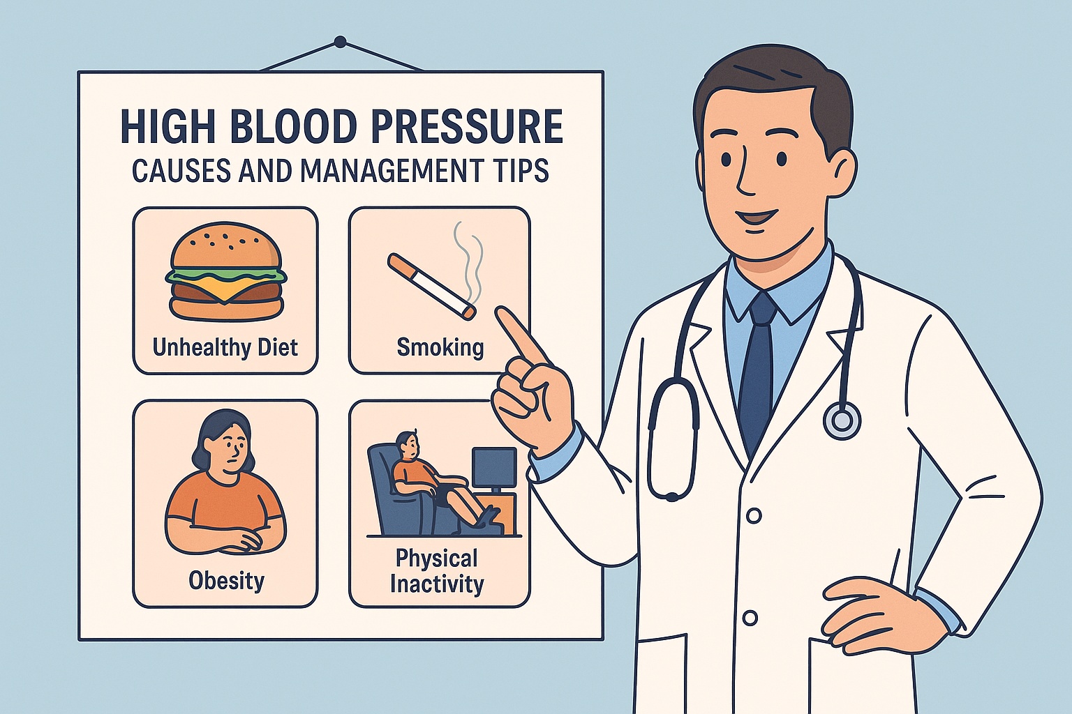 High Blood Pressure Causes and Management Tips