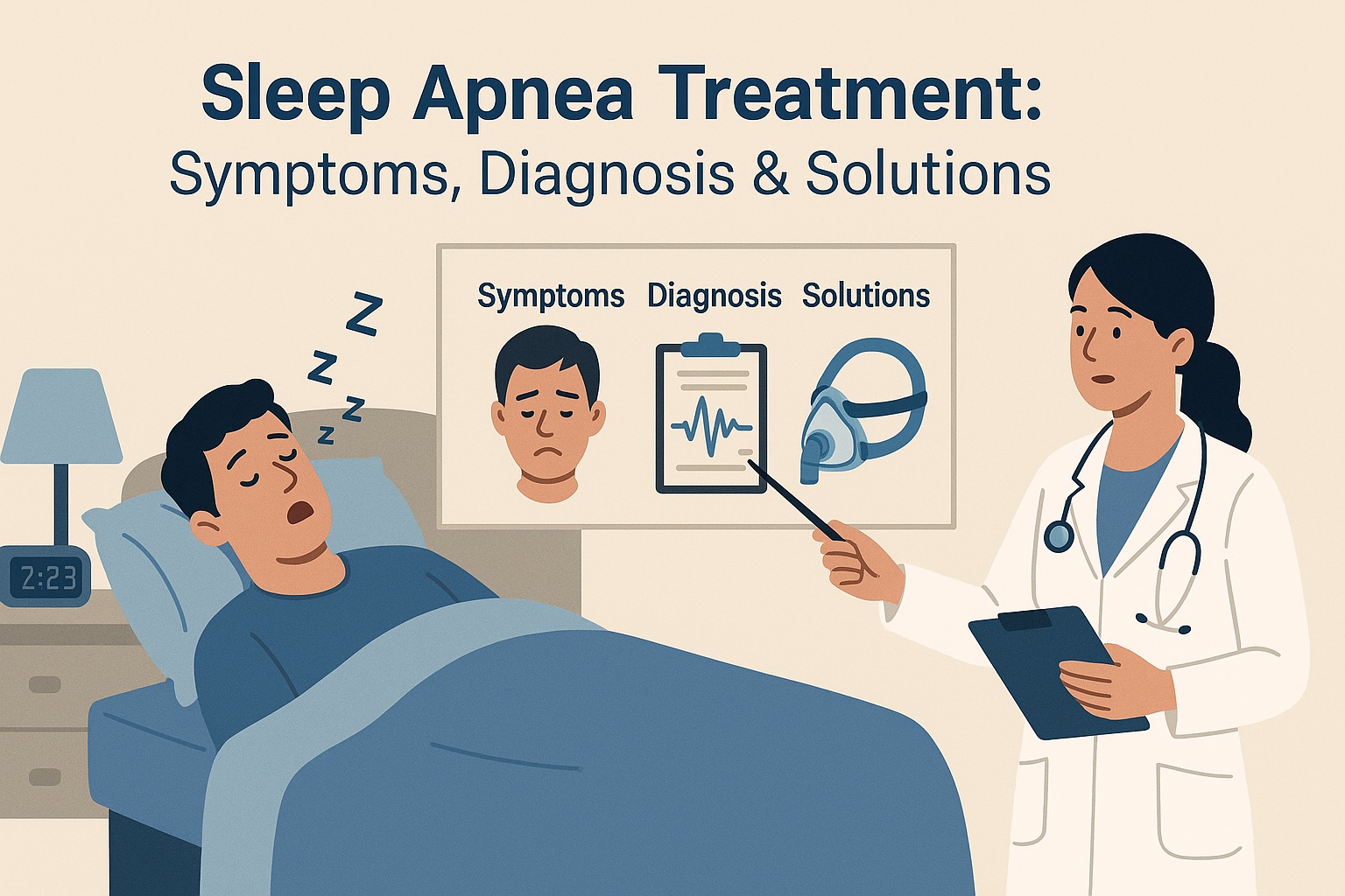 Sleep Apnea Treatment Symptoms, Diagnosis Solutions